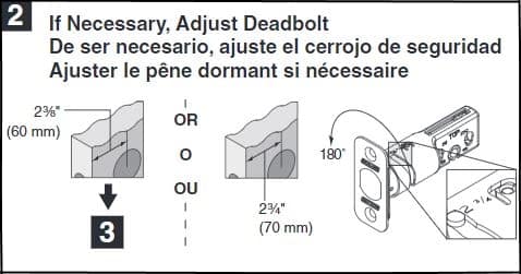 Single Cylinder Deadbolt B60/B60CS/B60F/B62 Installation Manual