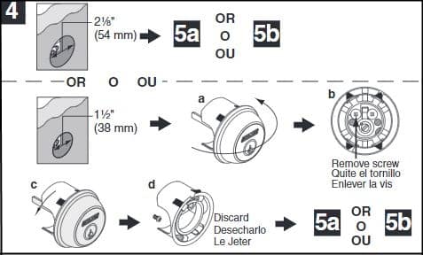 Schlage B60 Installation Guide - Works For B60CS, B60F, and B62